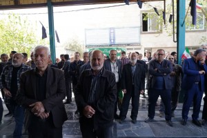  تشییع باشکوه پیکر شهید &laquo;محمد خلخالی&raquo; در شهرستان بهارستان