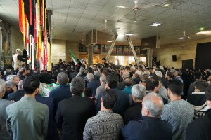 تشییع باشکوه پیکر شهید &laquo;محمد خلخالی&raquo; در شهرستان بهارستان