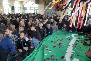  تشییع باشکوه پیکر شهید &laquo;محمد خلخالی&raquo; در شهرستان بهارستان