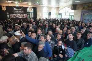  تشییع باشکوه پیکر شهید &laquo;محمد خلخالی&raquo; در شهرستان بهارستان