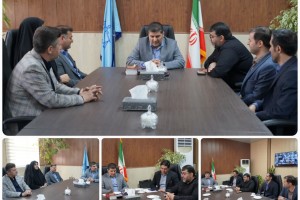 دیدار مدیریت شهری صالحیه با دادستان شهرستان به مناسبت اعیاد و عرض تسلیت شهادت فرماندهان غیور کشور