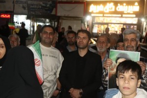 نمایش غیرت در شب چهلم فراق؛ ایران تسلیم&zwnj;ناپذیر، آمریکا و رژیم صهیونیستی را به زانو درآورد