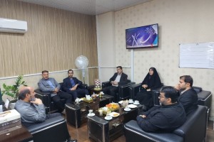 دیدار مسئولان شهری صالحیه با رئیس دادگستری شهرستان بهارستان