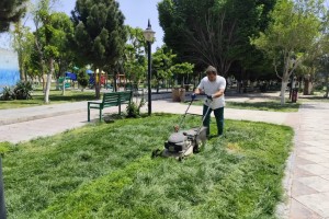 طراوت بخشی به عرصه&zwnj;های سبز شهر؛ آغاز عملیات بازپیرایی بهاره فضای سبز بوستان&zwnj;های صالحیه