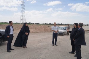بازدید مدیریت شهری از روند ساماندهی و احداث شبکه معابر در پارک&zwnj; جنگلی