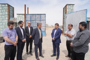 بازدید از مراحل پایانی ابرپروژه آبی صالحیه