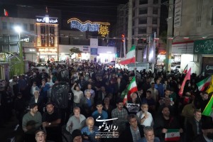 فریاد اقتدار و وحدت در پنجاه و هفتمین شب مقاومت