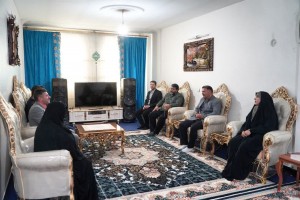 دیدار مدیریت شهری صالحیه با خانواده معظم شهید والامقام &laquo;محمد نقوی