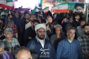 حضور مردم در شصت و پنجمین شب مقاومت