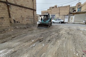 تداوم طرح جهادی پاک&zwnj;سازی محلات در شهر صالحیه
