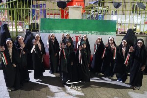 هفتادمین شب ایستادگی در خیابان برای ایران