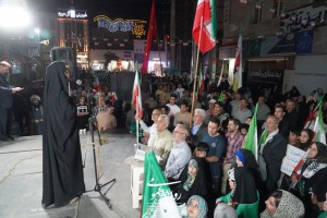  هفتاد و دومین شب ایستادگی در خیابان مقاومت