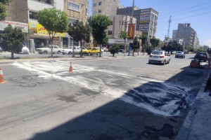 پاسخ به مطالبات شهروندان؛ ایمن&zwnj;سازی خیابان حضرت ولیعصر(عج) با احداث 2 سرعت&zwnj;گیر استاندارد