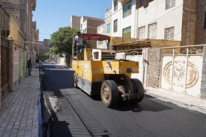 تداوم عملیات گسترده ساماندهی معابر شهر صالحیه؛