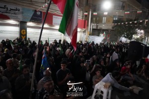 هشتاد و نهمین شب تجمعات دشمن&zwnj;شکن جانفدایان شهر صالحیه