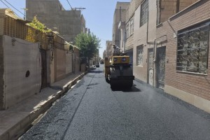 گام هشتم در کلان&zwnj;پروژه نوسازی معابر صالحیه؛ کوچه &laquo;میلان بیست&zwnj; و هفتم&raquo; زیر چتر آسفالت مکانیزه رفت