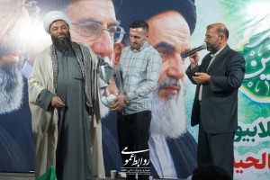 همایش غیرت در &laquo;سنگر نود و سوم&raquo;؛ بیعت پولادین جان&zwnj;فدایان صالحیه در میعادگاه غدیر و خون