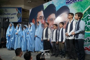 همایش غیرت در &laquo;سنگر نود و سوم&raquo;؛ بیعت پولادین جان&zwnj;فدایان صالحیه در میعادگاه غدیر و خون