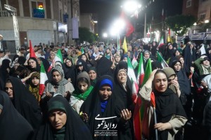 نود و چهارمین شب ایستادگی در صالحیه