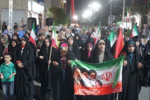  صدمین شب ایستادگی در صالحیه