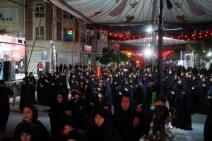 صد و پانزدهمین موج تجمعات مردمی صالحیه در شب تاسوعا؛ نمایش وحدت ملی و خروش حسینی علیه دشمن آمریکایی  صهیونیستی