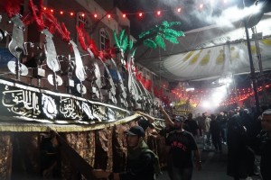 صد و هجدهمین موج تجمعات شبانه مردمی در صالحیه