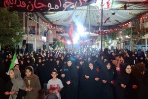  صد و بیستمین موج تجمعات شبانه مردمی در صالحیه