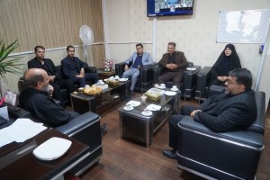 دیدار و تبادل نظر شهردار و اعضای شورای اسلامی شهر صالحیه با رئیس دادگستری شهرستان بهارستان در هفته قوه قضائیه