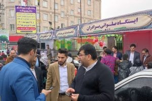 برپایی غرفه های تست قند، فشار خون، طب اسلامی و غرفه خوشنویسی و نقاشی به همراه ایستگاه صلواتی به مناسبت عید نیمه شعبان و ولادت حضرت مهدی (عج) در صالحیه