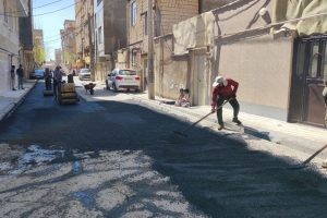 ادامه ساماندهی معابر شهر صالحیه برای استقبال از بهار/نگارستان ۴، نگارستان ۹ و بهارستان ۸ لکه گیری شد