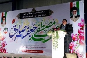 شکوه ارادت شهروندان مومن به پیامبر اکرم (ص) و امام صادق (ع) در جشن عظیم میلاد شهرداری صالحیه