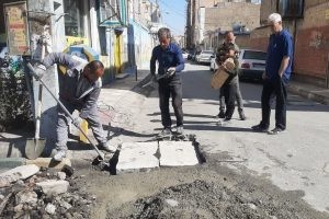 تعریض و بهسازی پل کوچه گلستان چهارم