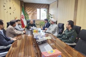 دیدار فرمانده سپاه شهرستان بهارستان با اعضای شورای اسلامی شهر صالحیه