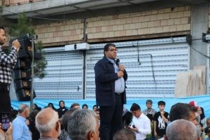 امیدآفرینی شهردار صالحیه در میان سیل جمعیت شیفتگان امیرالمومنین (ع)؛
