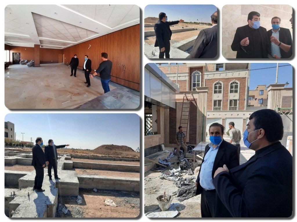 بازدید شهردار صالحیه از پروژه های در حال احداث