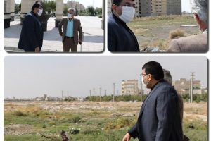 شهردار صالحیه از محلات و معابر مستعد آبگرفتگی بازدید کرد