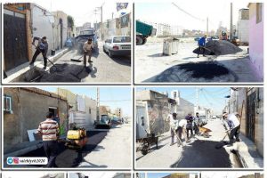 /کوچه اردیبهشت سوم‌ در خیابان‌ شهید نقاوت ساماندهی شد