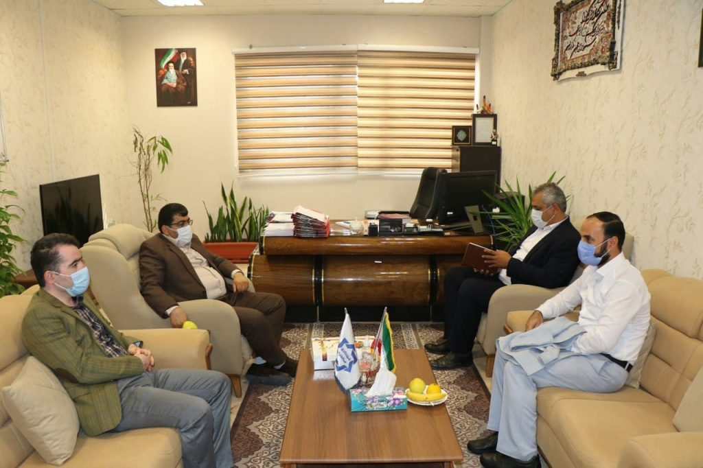 نشست شهردار صالحیه با رئیس جدید اداره ورزش و جوانان شهرستان بهارستان