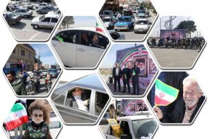 میزبانی شهرداری صالحیه در منزل آخر از راهپیمایان خودرویی و موتوری شهرستان بهارستان