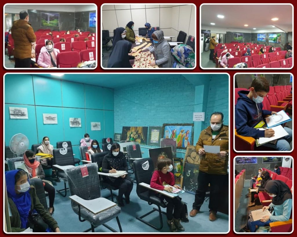 راه اندازی دوباره کلاس های آموزشی در صالحیه؛همزمان با اولین روز از دهه مبارک فجر