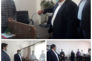 بازدید سرزده شهردار از واحدهای خدمات رسان اداری در ساختمان مرکزی شهرداری صالحیه