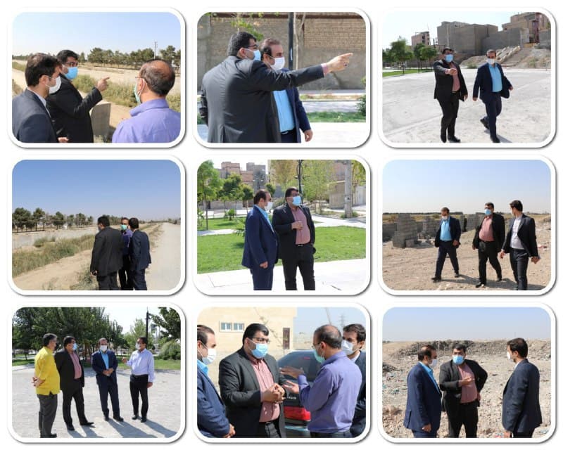 یک روز پر بازدید از سوی شهردار و رئیس شورای شهر صالحیه