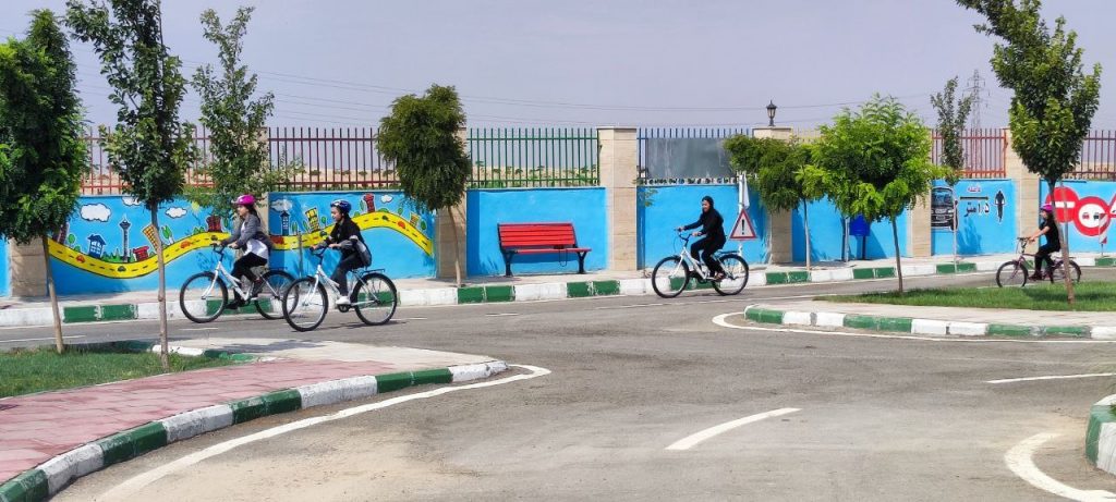 نگاهی بر فعالیت پارک آموزش ترافیک شهر صالحیه