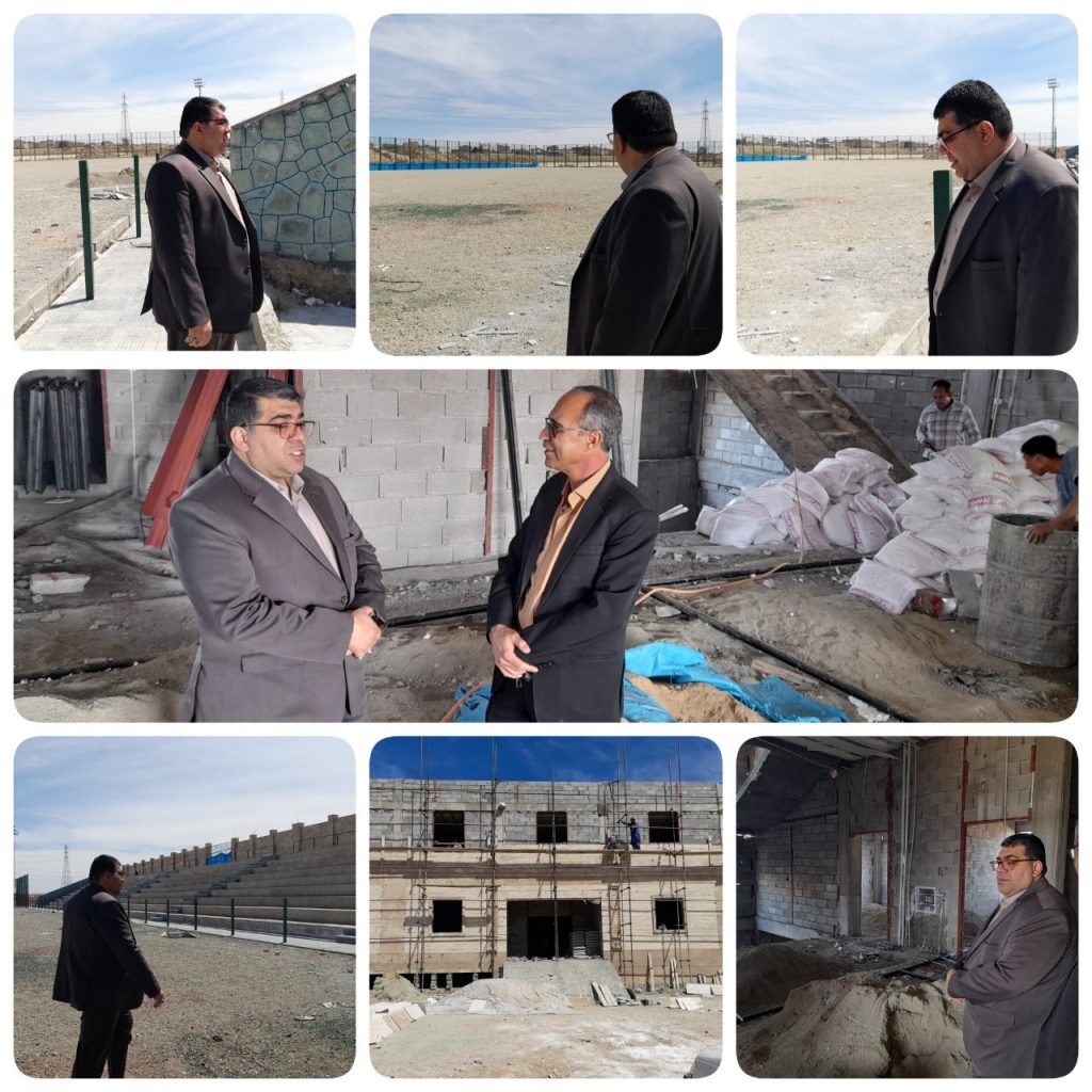 اولین بازدید محمدآگاهی مند از پروژه های شاخص شهرداری صالحیه در سال جدید